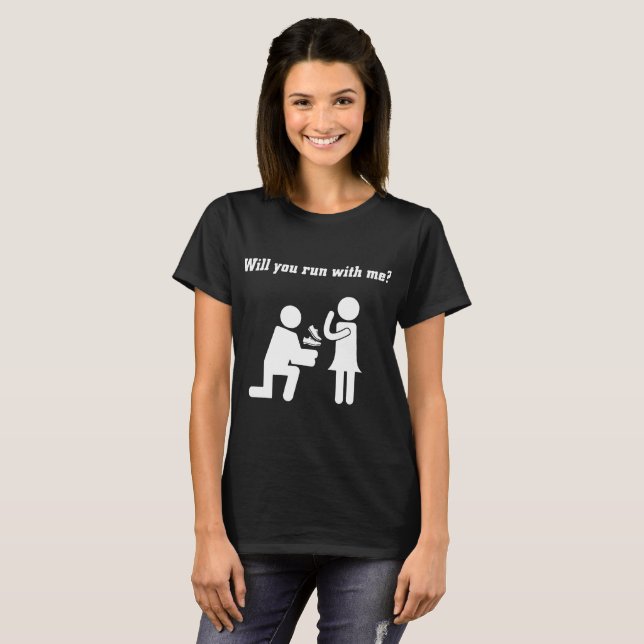 Camiseta VOCÊ FUNCIONA COM MIM t-shirt do casal (Frente Completa)