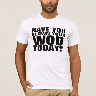 Camiseta Você fundiu seu WOD hoje?