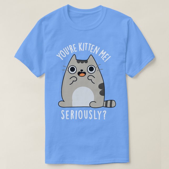 Camiseta Você Gatinha Me Gato Muito Engraçado Pun 1 (Frente do Design)