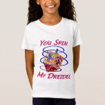 Camiseta Você gira meu Dreidel<br><div class="desc">Você gira meu T de Dreidel,  cartões e os botões estão grandes presentes de Chanukah para aquele especial alguém. Dreidel,  dreidel,  dreidel…</div>