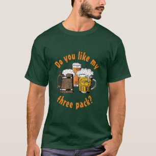 Camiseta VOCÊ GOSTA DAS MINHAS TRÊS BOMBAS DE Cartoon DIV