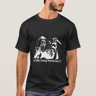 Camiseta Você Gosta De Filmes Assustadores Também No Hallow