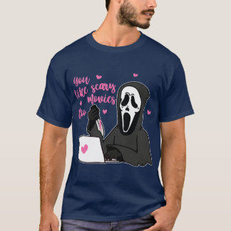 Camiseta Você Gosta de Filmes de Terror família
