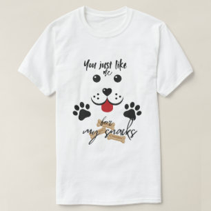Camiseta Você gosta de mim para meus peitinhos