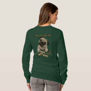 Camiseta Você gosta de mim para os meus peitos