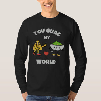 Camiseta Você Guac Meu Mundo Dia dos Namorados Abacate Pun