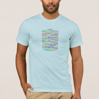 CAMISETA VOCÊ IDIOMA CULINÁRIO - PARTE DIANTEIRA