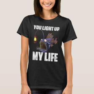 Camiseta Você Ilumina a Minha Vida Peixe-Anjo Peixe-Anjo do