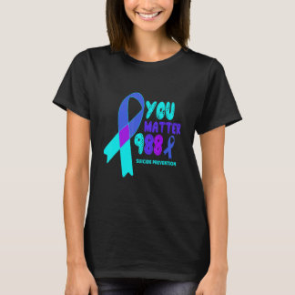 Camiseta Você Importa 988 Conscientização Prevenção Suicídi