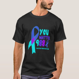 Camiseta Você Importa 988 Conscientização Prevenção Suicídi