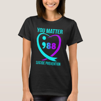 Camiseta Você Importa 988 Prevenção ao Suicídio Conscientiz