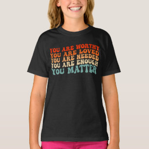 Camiseta Você Importa A Bondade De Ser Saúde Mental De Groo