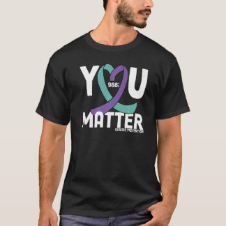 Camiseta Você Importa Conscientização sobre Suicídio 988