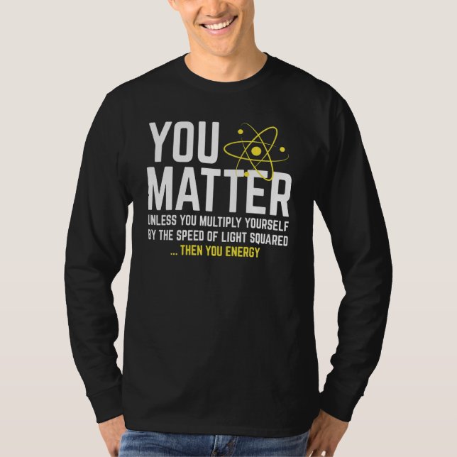 Camiseta Você Importa Então Você Energia (Frente)