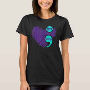 Camiseta Você Importa Prevenção de Suicídio Conscientização