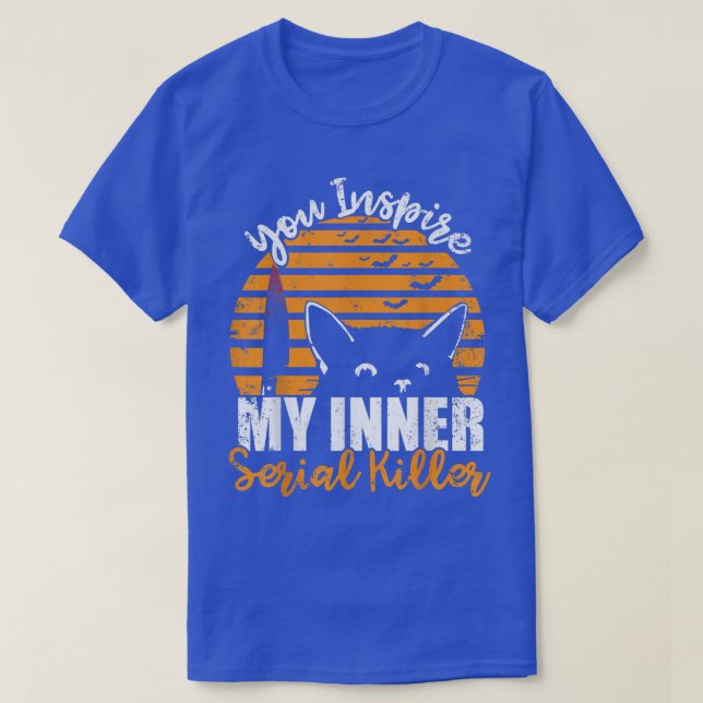 Camiseta Você Inspira Meu Dia de as Bruxas engraçado Inner  (Frente do Design)