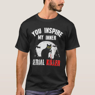 Camiseta Você Inspire Minha Faca Do Assassino serial intern