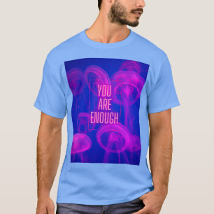 Camiseta Você Já Chega De Água-Viva Rosa