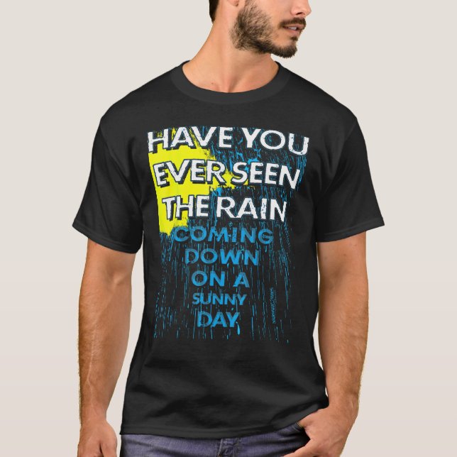 Camiseta Você já viu a chuva descendo num Sunny? (Frente)