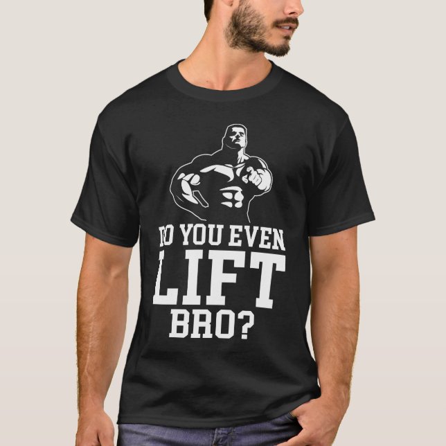 Camiseta Você Levanta Mesmo, Irmão  (Frente)