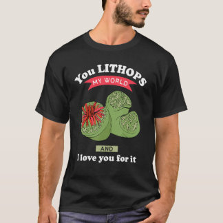 Camiseta Você Lithops Meu Mundo Planta Suculenta Lithops