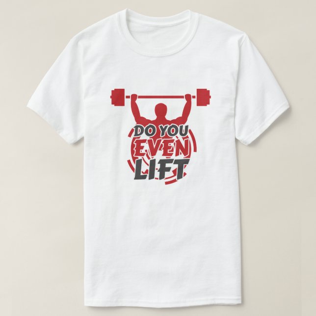 Camiseta Você malha mesmo (Frente do Design)