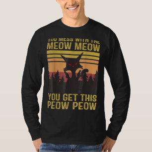 Camiseta Você Mama Com O Moinho Que Você Pega Esse Gato De