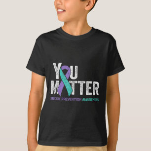 Camiseta Você Mate Fita de Conscientização sobre Prevenção