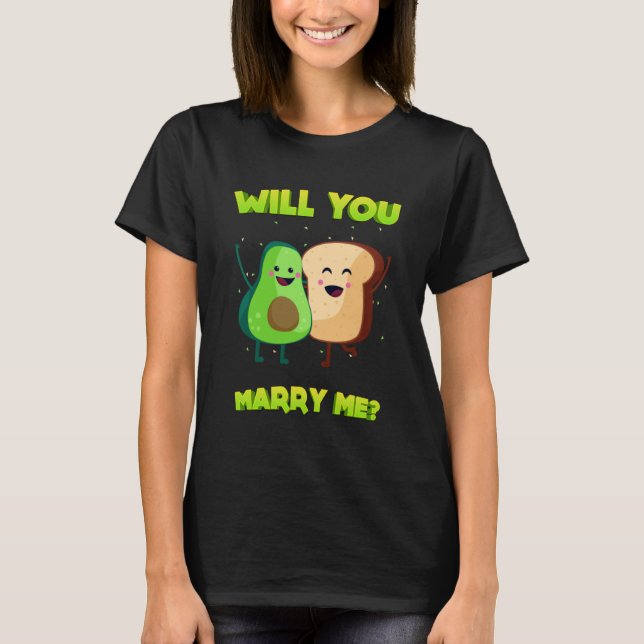 Camiseta Você Me Casado Avocado No Brinde? (Frente)