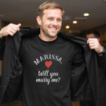 Você me Casado Proposta de Nome Personalizado