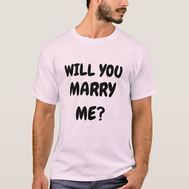 Camiseta VOCÊ ME CASADO T-Shirt? (Frente)