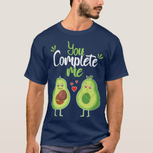 Camiseta Você me completa Homens, Frutas