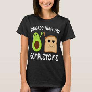 Camiseta Você me completa o brinde Avocado, Namorados Avoca