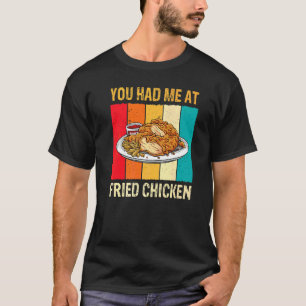 Camiseta Você Me Conquistou Com Frango Frito Galinhas  Meni