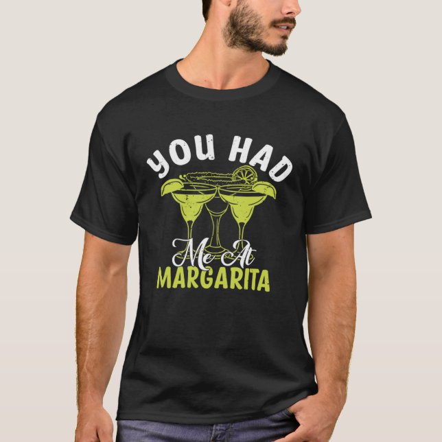 Camiseta Você Me Conquistou Com Margarida Bebida Alcoólica (Frente)