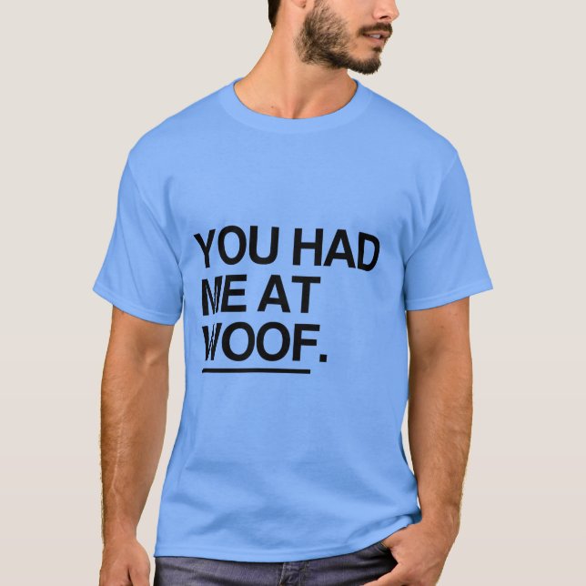 CAMISETA VOCÊ ME CONQUISTOU COM O LATIDO (Frente)