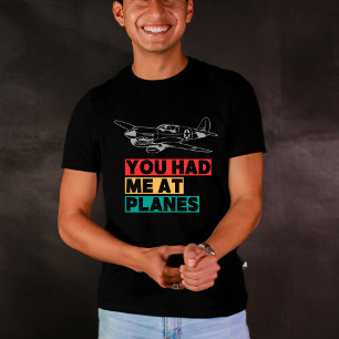 Camiseta Você me conquistou com PLANES, Diversão com Avião