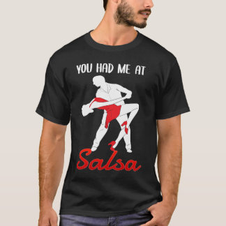 Camiseta Você Me Conquistou Dançarino de Salsa