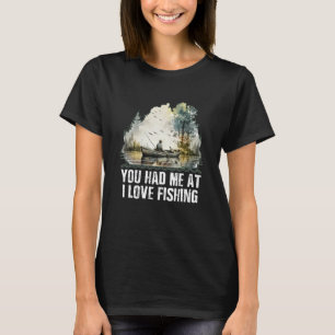 Camiseta Você Me Conquistou em Eu Amo Pescar Casais Pescado