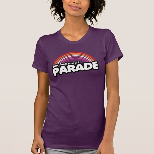 CAMISETA VOCÊ ME CONQUISTOU NO DESFILE (Frente)