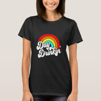 Camiseta Você Me Conquistou no Dia de Bebida Retro Praia Ch