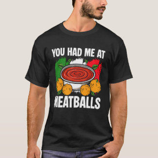Camiseta Você Me Conquistou no Meatballs Apaixonado pela Co