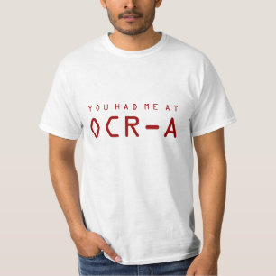 Camiseta Você Me Conquistou No OCR-A