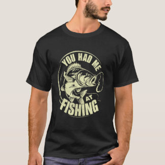 Camiseta Você Me Conquistou no Pescar Pescar
