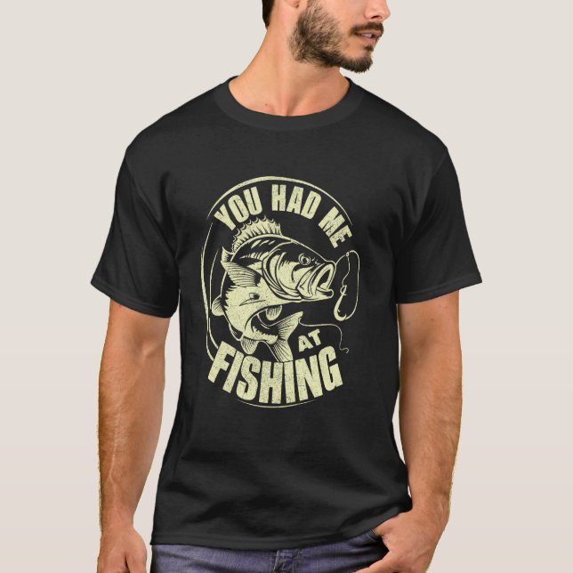 Camiseta Você Me Conquistou no Pescar Pescar (Frente)