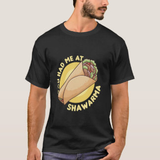 Camiseta Você Me Conquistou No Shawarma - Amante de Shawarm