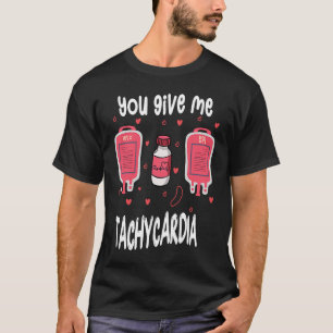 Camiseta Você Me Dá Taquicardia Enfermeira de UTI Vida Dia
