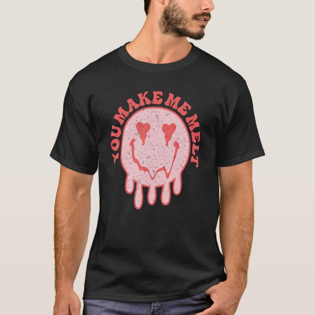 Camiseta Você Me Faz Derreter O Dia de os namorados De Rost (Frente)