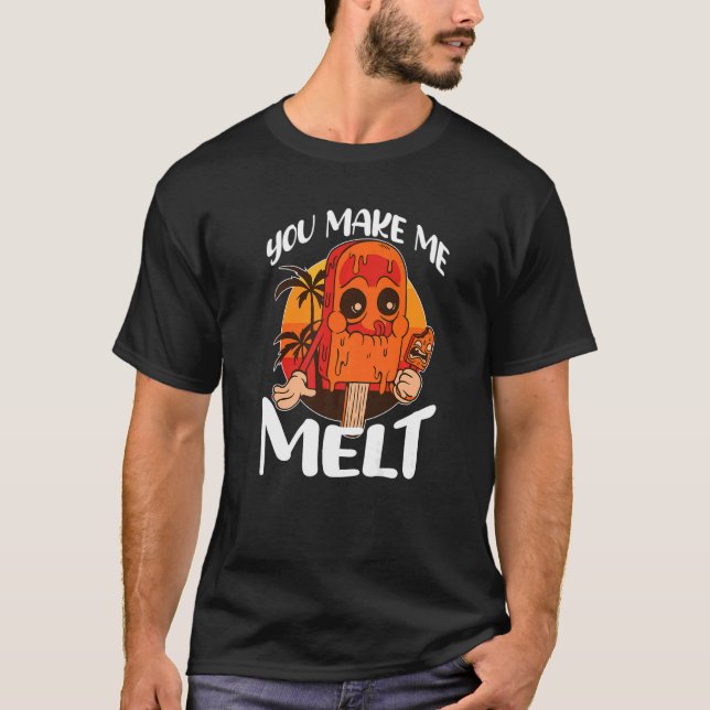Camiseta Você Me Faz Derreter Sorvete (Frente)