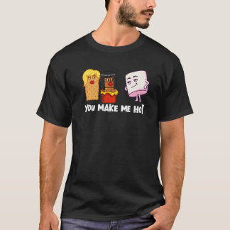 Camiseta Você Me Faz Malvavisco Quente S'Mores Camping Smor